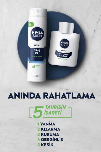 MEN Erkek Tıraş Sonrası Balsam 100ml, Hassas Ciltlere Özel Hızlı Rahatlatma, Konforlu Tıraş Deneyimi - 11