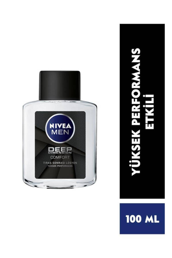 MEN Erkek Tıraş Sonrası Losyon Deep Dimension Comfort 100ml, Erkeksi Koku, Yüksek Performans - 1