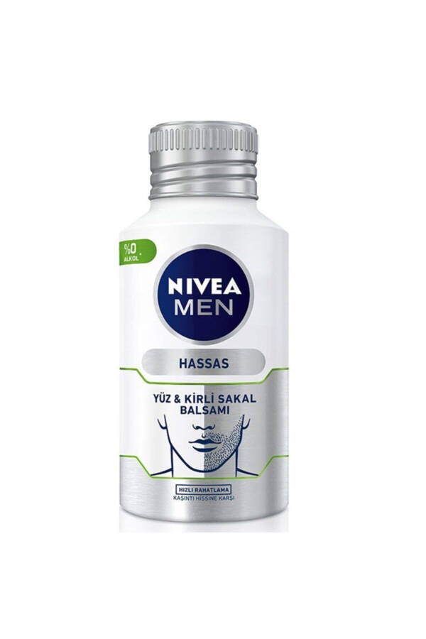Men Hassas Yüz Kirli Sakal Balsamı 125ml - 1