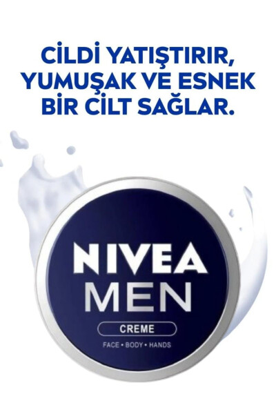 MEN Men's Cream 75ml, Intensive Moisturizer, Non-Greasy and Non-Sticky, Quickly Absorbs, Hand Body Face - 12