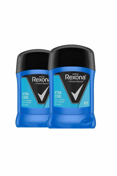 Men Motion Sense Erkaklar uchun Stick Deodorant Xtra Cool 48 soat Himoya 50 g X 2 dona - REXONA (1)