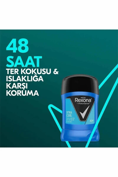 Men Motion Sense Erkaklar uchun Stick Deodorant Xtra Cool 48 soat Himoya 50 g X 2 dona - 11