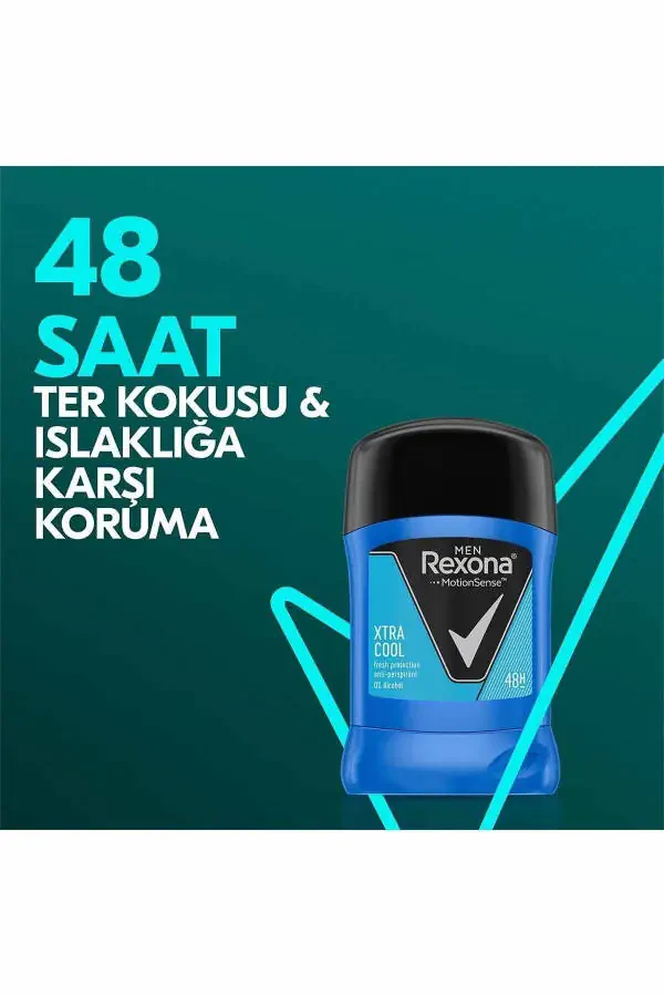 Men Motion Sense Erkaklar uchun Stick Deodorant Xtra Cool 48 soat Himoya 50 g X 2 dona - 11