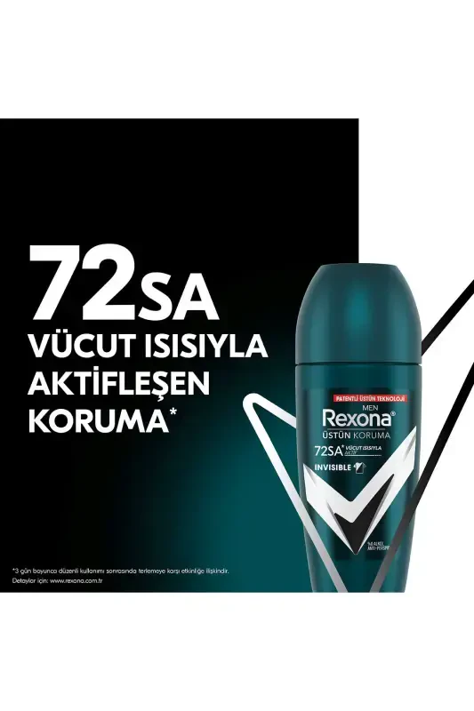 Men Motionsense Erkaklar uchun Roll On Deodoranti Qora va Oq Kiyimlarda Ko'rinmas 50 ml X2 - 3