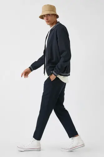 Men Navy Blue Jeans 2KAM42102BW - 5