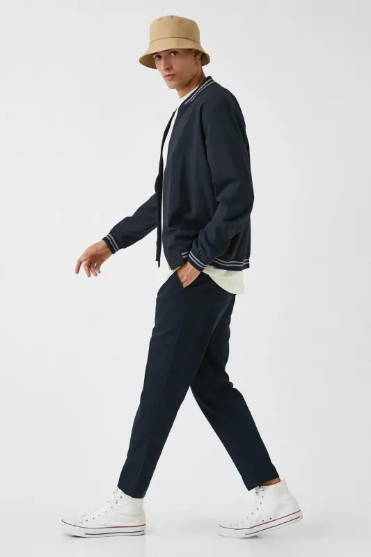 Men Navy Blue Jeans 2KAM42102BW - 5