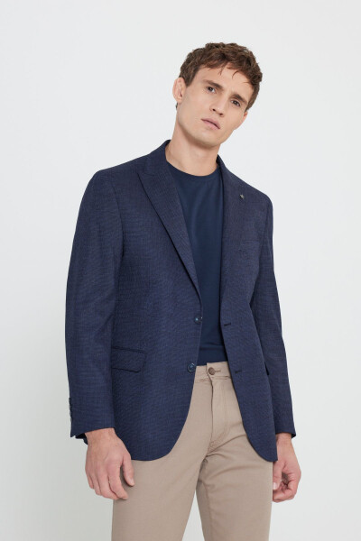 Men Navy Regular Fit Comfort Cut Swallow Y. - 3