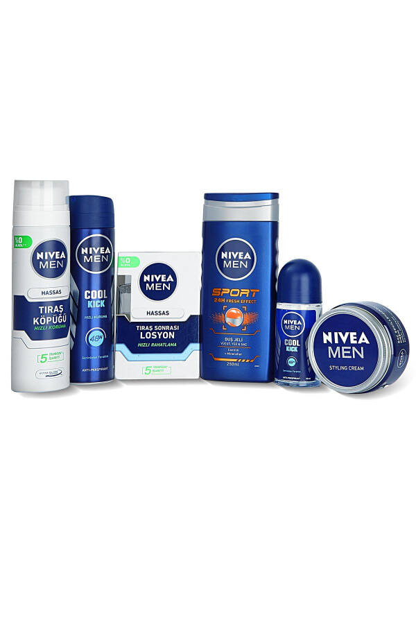 Men Sport Men's Skin Care Set + Hair Styling Cream 150 Ml - 1