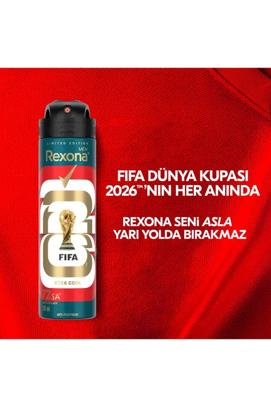 Men Spray Deodorant Xtra Cool 72 Hours Non-Stop Superior Protection 150 ml X3 - 4