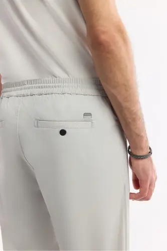 Men Stone Relaxed Fit Elastic Waistband Drawstring Ferm - 4