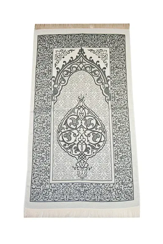 Mening aziz onam uchun nomatli va marvarid tasbehli maxsus silindrli qutiga oʻrnatilgan toʻplam - Qora rang - 3