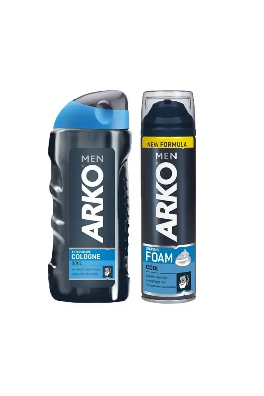 Menmen Cool Soqol Sovuq Suvi 250ml + Soqol Ko'pigi 200ml - ARKO