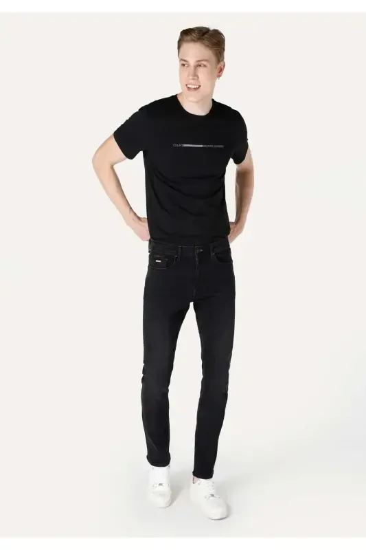 Men's 044 Karl Regular Fit Low Waist Straight Leg Jean Pants - 3