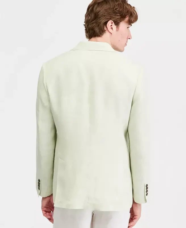 Men's 100% Linen Blazer, Created for Modazone - 5
