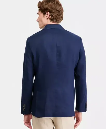 Men's 100% Linen Blazer, Created for Modazone - 3