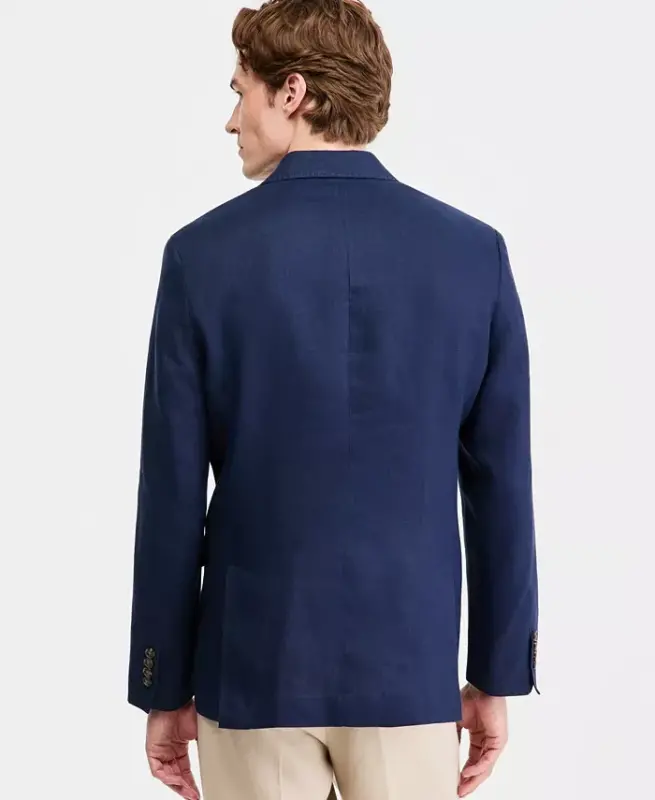 Men's 100% Linen Blazer, Created for Modazone - 3
