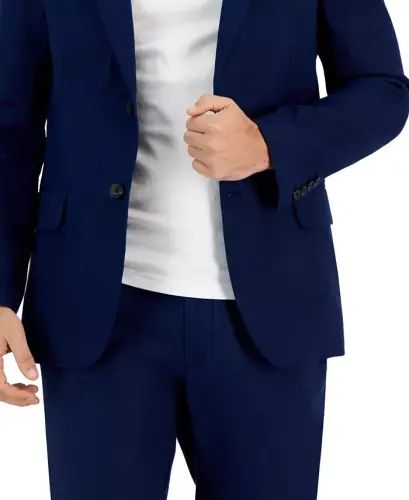Men's 100% Linen Blazer, Created for Modazone - 6