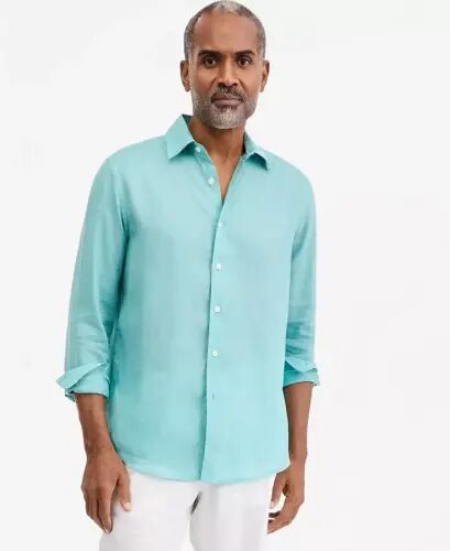 Men's 100% Linen Shirt, Created for Modazone - Canton - 1