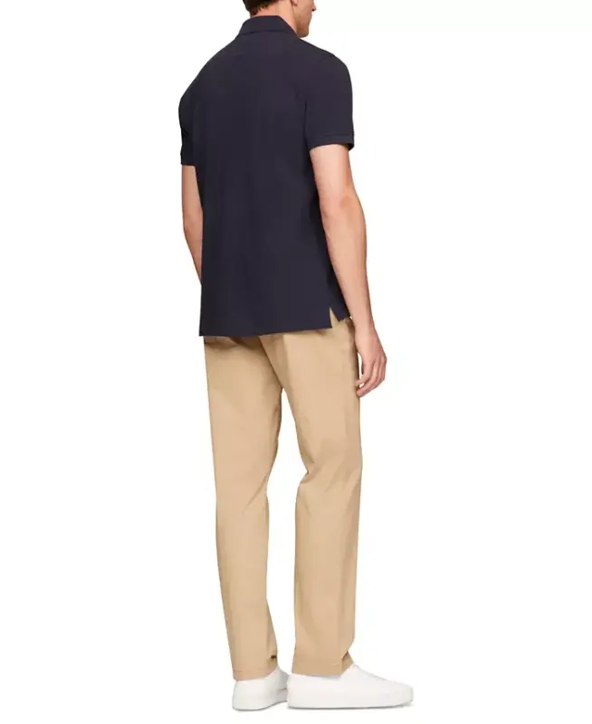 Men's 1985 Slim Fit Polo Shirt-Desert Sky Heather - 4