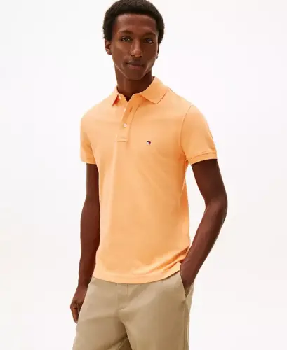 Men's Iconic 1985 Slim-Fit Polo Shirt - Fruity Orange 