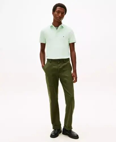 Men's Iconic 1985 Slim-Fit Polo Shirt - Opal Green - TOMMY HILFIGER (1)
