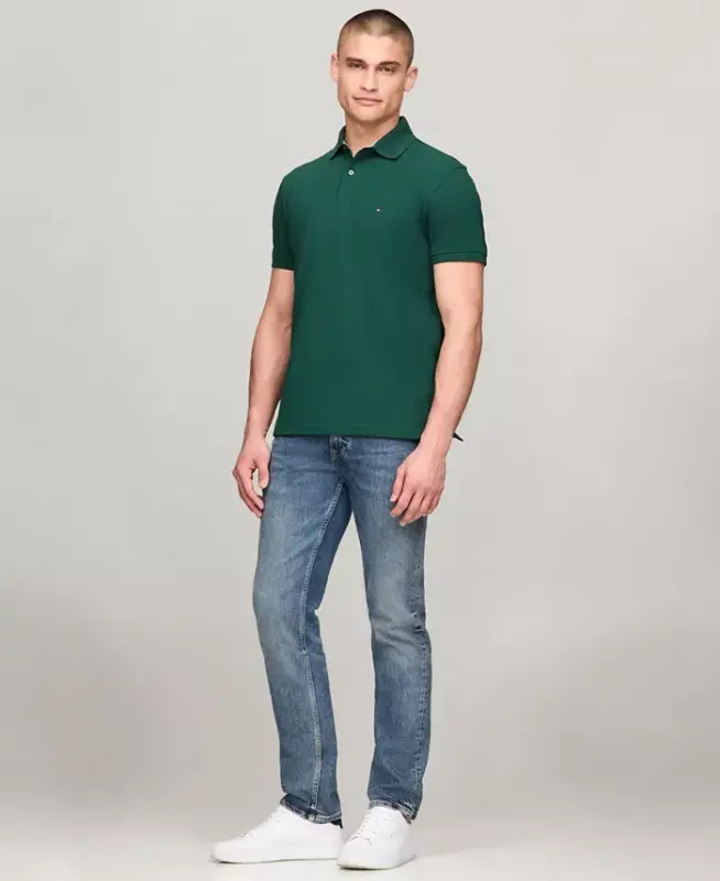 Men's 1985 Slim-Fit Polo Shirt - Ornamental Green - 2