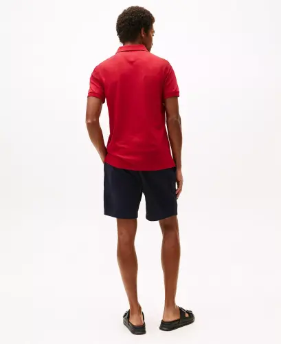 Men's 1985 Slim Fit Polo Shirt-Primary Red - 4