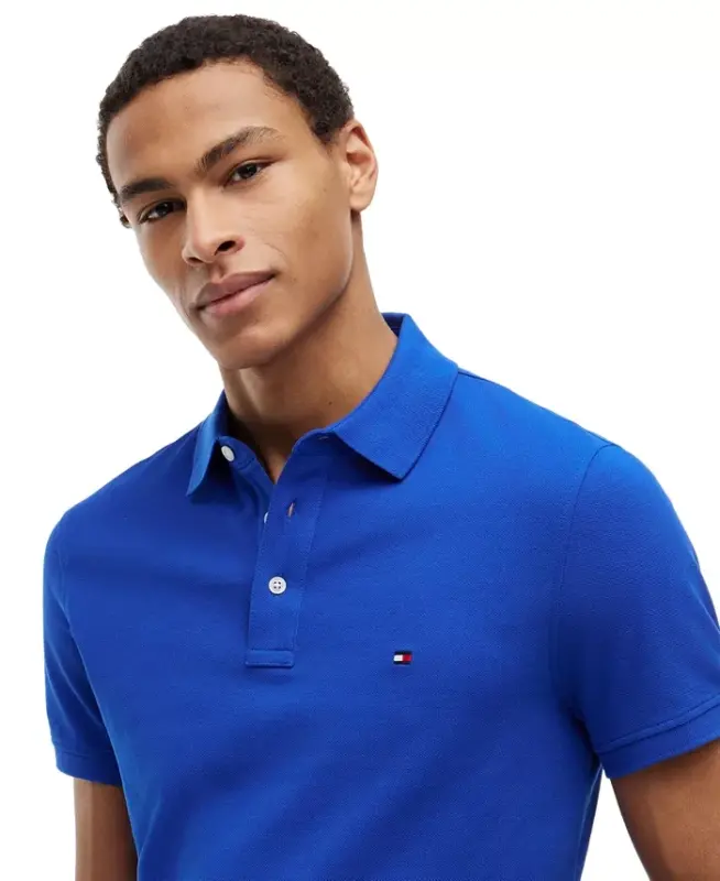 Men's 1985 Slim-Fit Polo Shirt - Regal Blue - 4