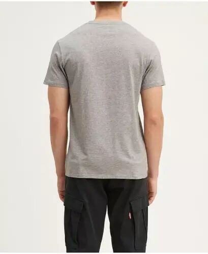 Men's 2-Horse Graphic Regular Fit Crewneck T-shirt - Gray - Levi's (1)