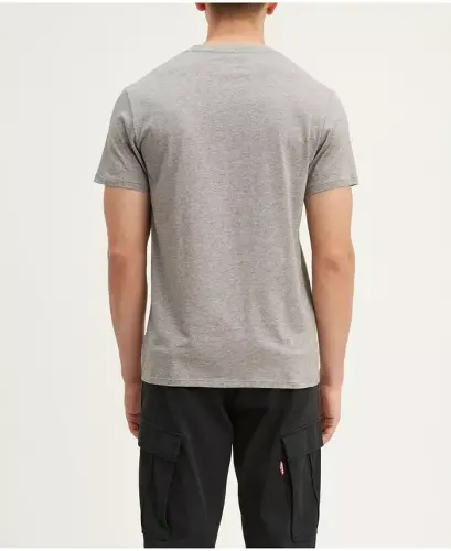 Men's 2-Horse Graphic Regular Fit Crewneck T-shirt - Gray - Levi's (1)