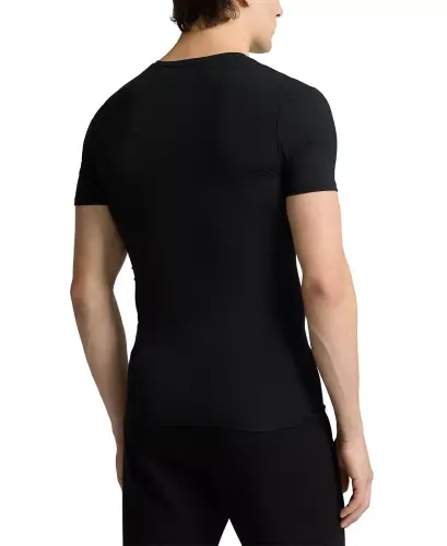 Men's 2-Pack Perfect Flex V-Neck T-Shirts-Polo Black - 3