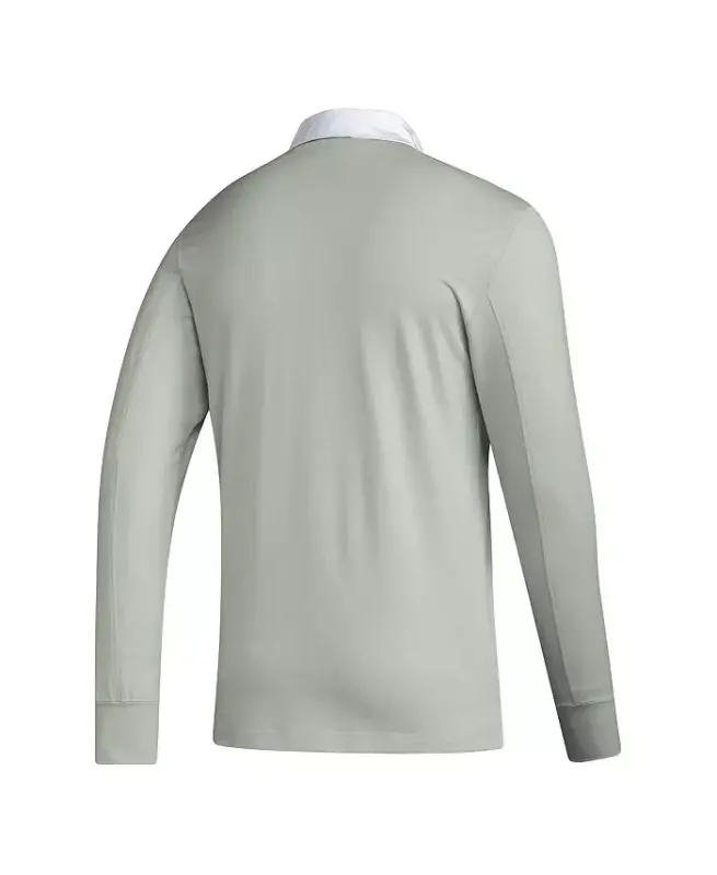 Men's 2023 Player Gray FC Cincinnati Travel Long Sleeve Polo Shirt - 3