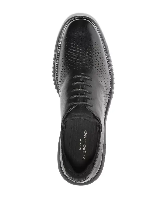 Men's 2.Zerogrand Laser Wing Oxford Shoes-Black, Black - 5