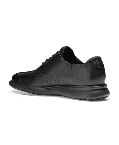 Men's 2.Zerogrand Laser Wing Oxford Shoes-Black, Black - 3