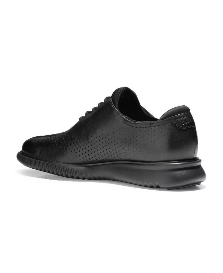 Men's 2.Zerogrand Laser Wing Oxford Shoes Black, Black - 3