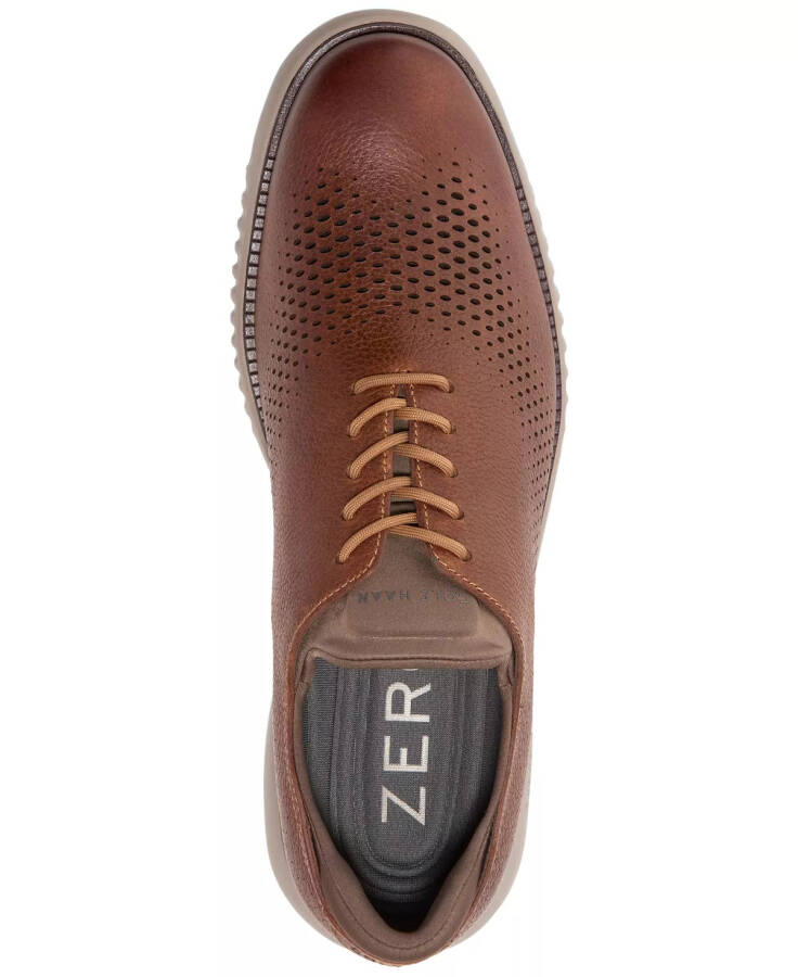 Men's 2.Zerogrand Laser Wing Oxford Shoes Pecan, Truffle, Cobblestone - 4