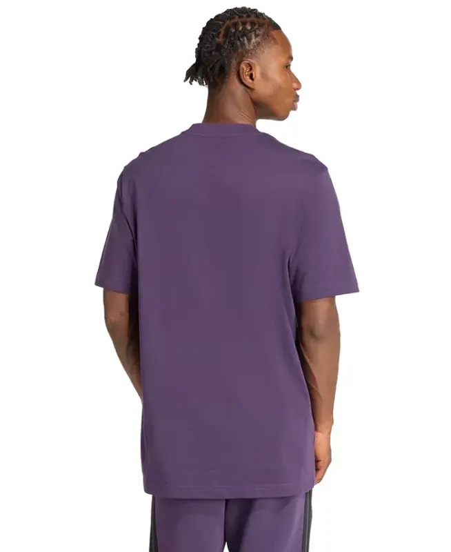 Men's 3-Bar Logo Graphic Cotton T-Shirt - Aurora Plum - 3