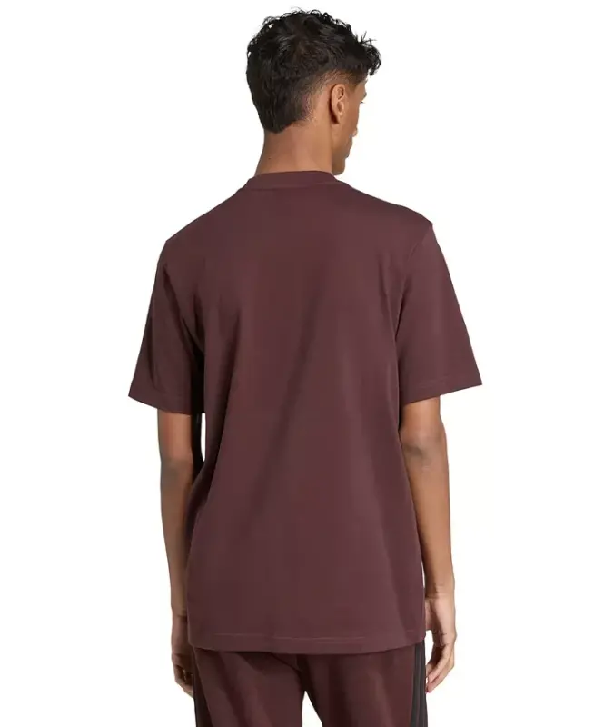 Men's 3-Bar Logo Graphic Cotton T-Shirt - Shadow Brown - 3