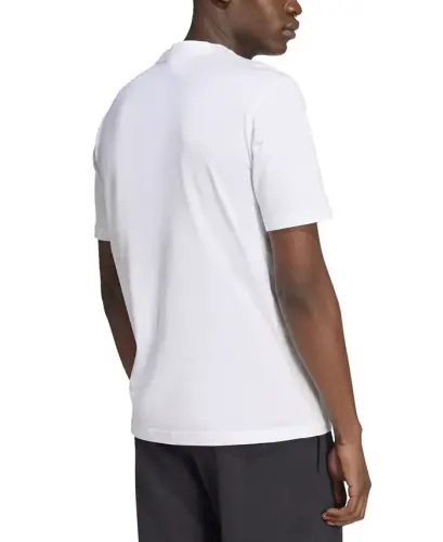 Men's 3 Bar Logo Graphic Cotton T-Shirt-White/blac - ADIDAS (1)