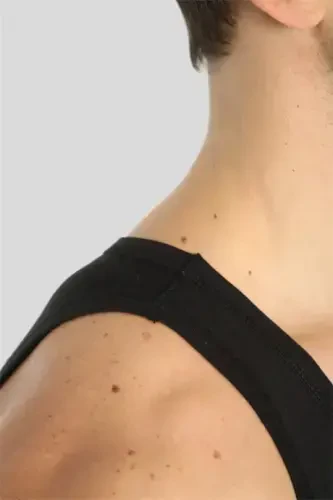 Men's 3-Pack Black Stringer Tank Tops 100% Cotton - BÜYÜKBEDENIZ (1)