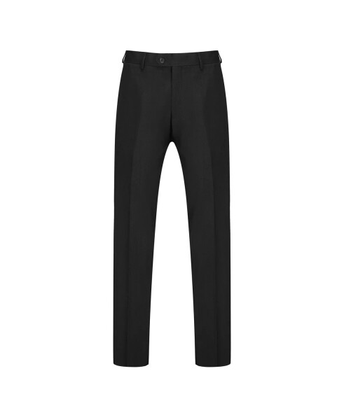 Men's 3-Piece Classic Fit Performance Stretch Suit Black - 3