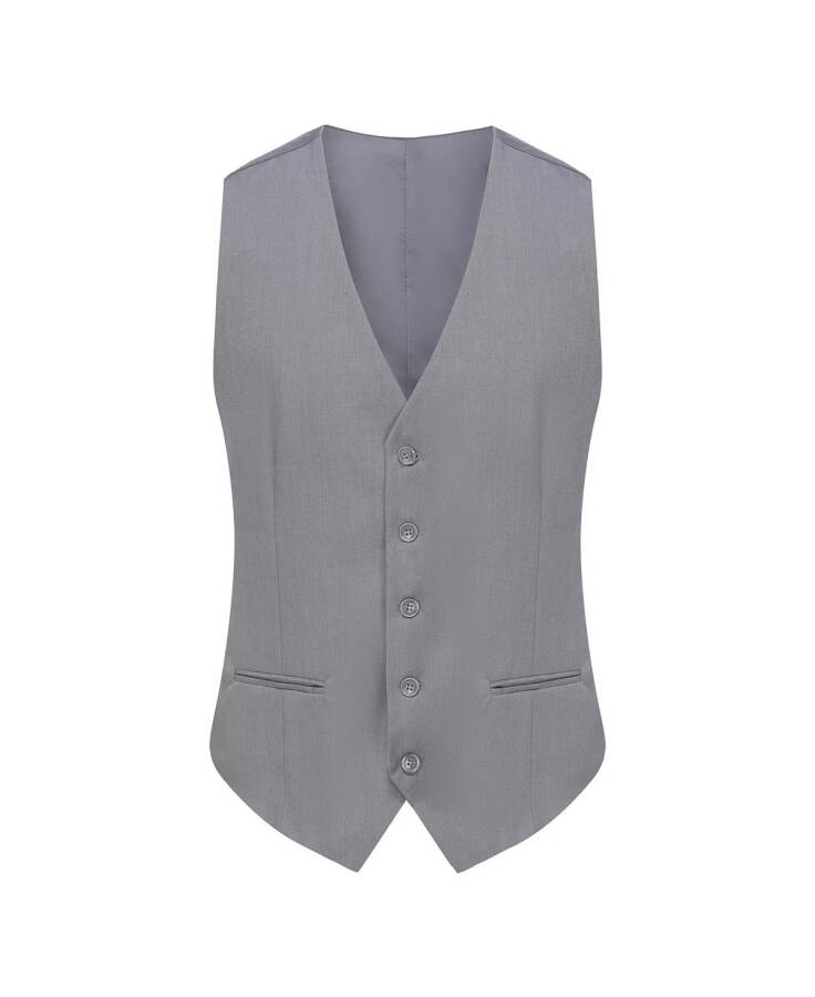 Men's 3-Piece Classic Fit Performance Stretch Suit Grey - 3