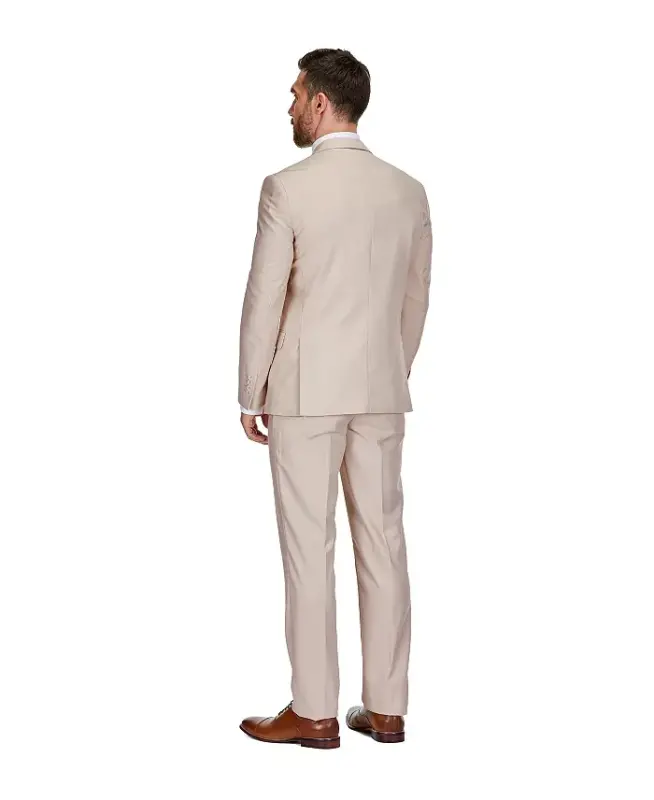 Men's 3-Piece Premium Vested 3-Piece Slim Fit Suit - 2