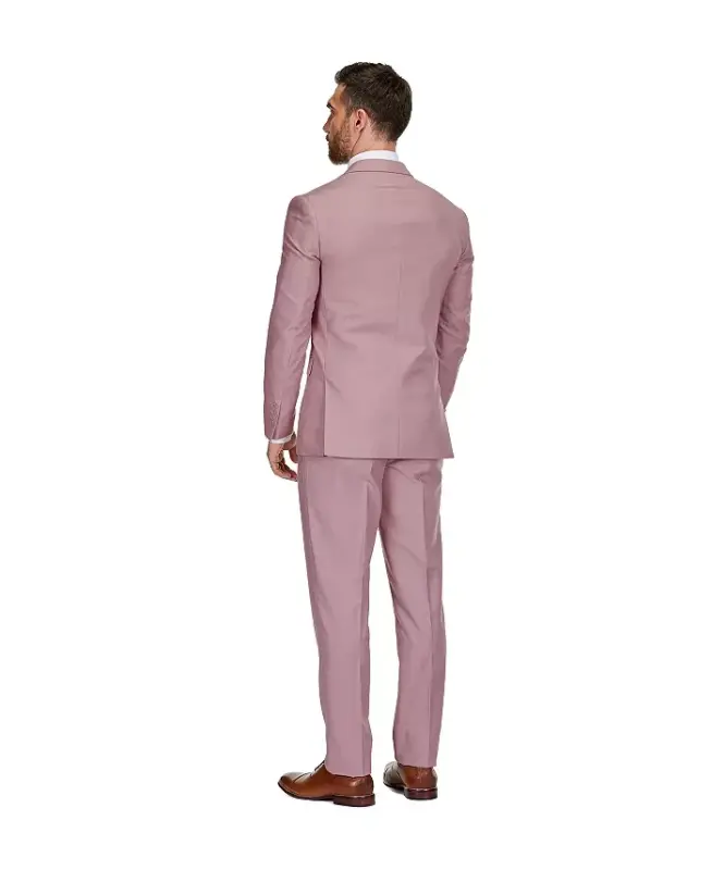 Men's 3-Piece Premium Vested 3-Piece Slim Fit Suit - 2