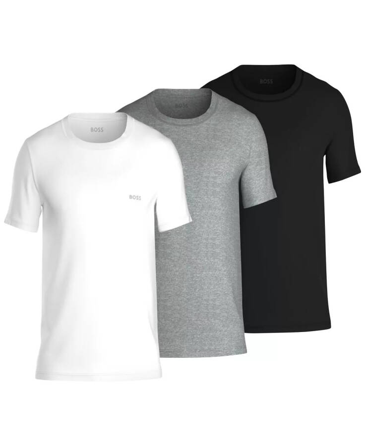 Men's 3-Pk. Classic Assorted Solid Color Crewneck T-Shirts Assorted - 1