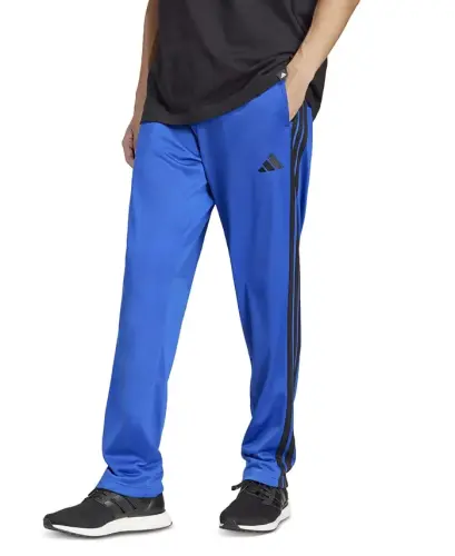 Men's 3-Stripes Regular Open Hem Track Pants - Team Royal/Blue - 1