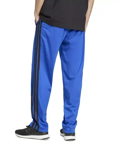 Men's 3-Stripes Regular Open Hem Track Pants - Team Royal/Blue - 4