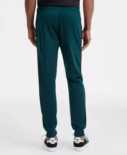 Men's 3-Stripes Tricot Regular Tapered Track Pants - Aurora Ivy - ADIDAS (1)