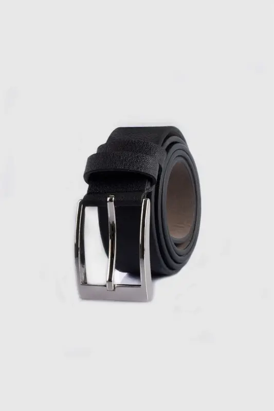 Men's 3.5 Cm Classic Black Belt - TUDORS