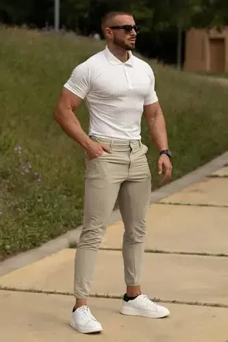 Men's 4-Way Stretch Slim Tapered Fit Golf Joggers -30